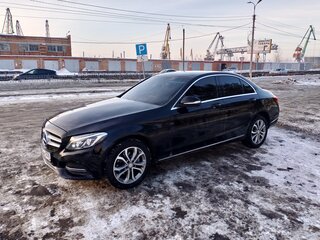 2014 Mercedes-Benz C-Класс 180 IV (W205), чёрный, 1550000 рублей, вид 1