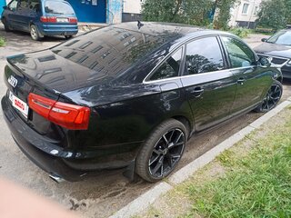 2013 Audi A6 IV (C7), чёрный, 1800000 рублей, вид 3