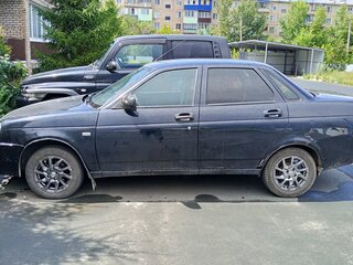 2007 Lada (ВАЗ) Priora I, чёрный, 177000 рублей, вид 5