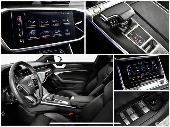 2020 Audi A6 45 TFSI V (C8), серый, 4050000 рублей - вид 12