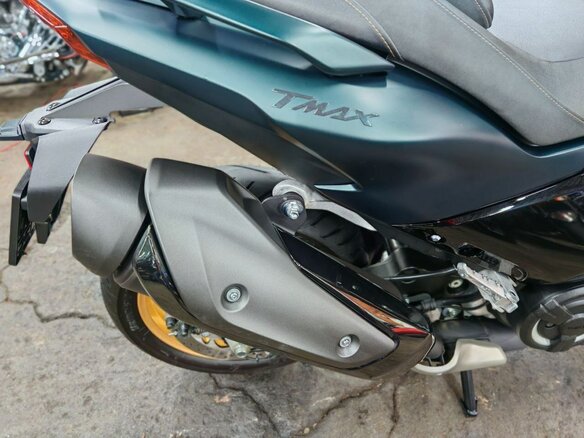 2022 Yamaha TMAX, зелёный, 1430000 рублей - вид 14