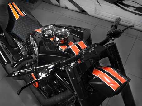 2020 Harley-Davidson V-Rod Muscle, чёрный, 3950000 рублей, вид 4