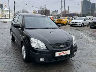 2009 Kia Rio II, чёрный, 705000 рублей, вид 3