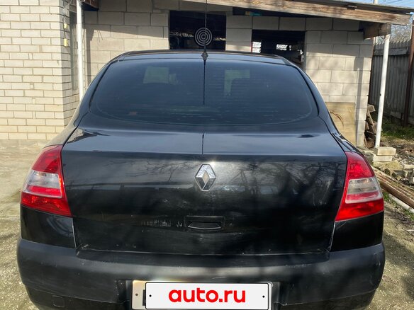 2008 Renault Megane II Рестайлинг, чёрный, 370000 рублей - вид 1