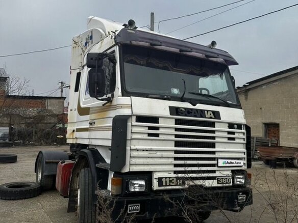 1995 Scania R-Series, белый, 500000 рублей - вид 1