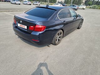 2013 BMW 5 серии 520d VI (F10/F11/F07) Рестайлинг, синий, 2200000 рублей, вид 3