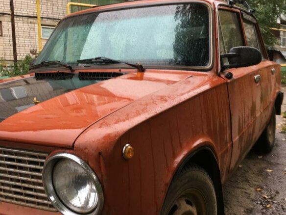 1986 Lada (ВАЗ) 21013, оранжевый, 75000 рублей