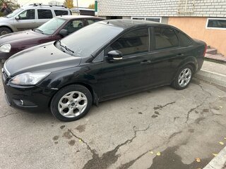 2010 Ford Focus II Рестайлинг, чёрный, 520000 рублей, вид 2