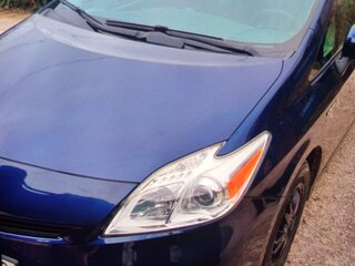 2012 Toyota Prius III Рестайлинг (XW30), синий, 900000 рублей, вид 3