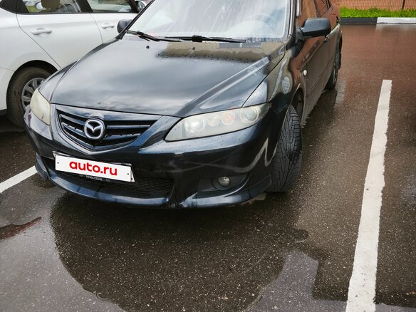 2006 Mazda 6 I (GG) Рестайлинг, чёрный, 100000 рублей
