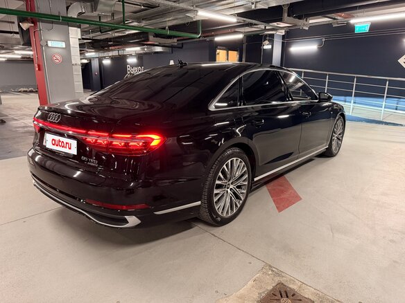 2022 Audi A8 Long 55 TFSI IV (D5) Рестайлинг, чёрный, 9150000 рублей - вид 7