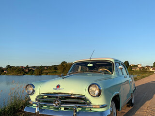 1958 ГАЗ 21 «Волга» 21Г, зелёный, 2110708 рублей, вид 2