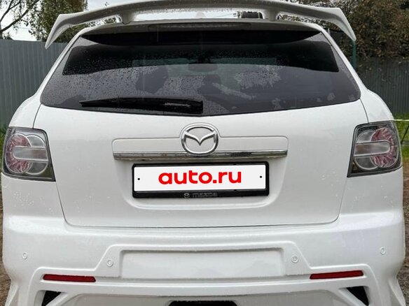 2010 Mazda CX-7 I Рестайлинг, белый, 1200000 рублей - вид 4