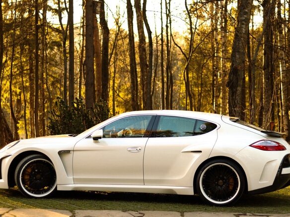 2010 Porsche Panamera Turbo I, белый, 5500000 рублей - вид 12