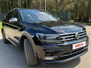 2019 Volkswagen Tiguan Allspace II, чёрный, 4200000 рублей, вид 4