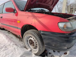 1992 Nissan Sunny N14, красный, 20000 рублей, вид 4