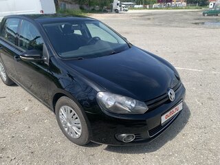2011 Volkswagen Golf VI, чёрный, 1220000 рублей, вид 1