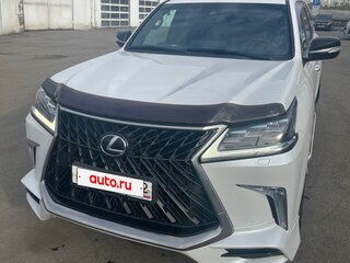2017 Lexus LX 570 III Рестайлинг 2, белый, 8250000 рублей, вид 1