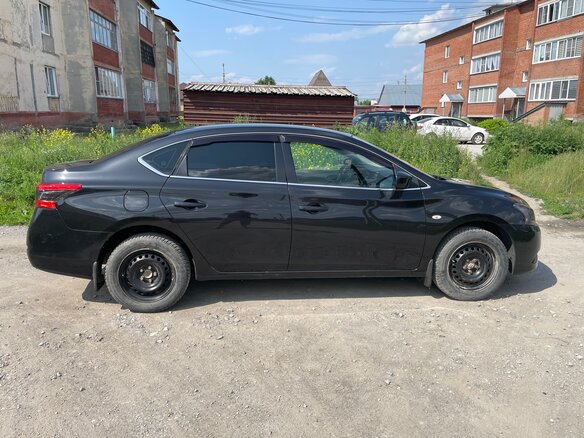 2015 Nissan Sentra VII (B17), чёрный, 850000 рублей - вид 3