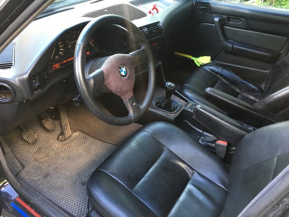 1989 BMW 5 серии 535i III (E34), чёрный - вид 8