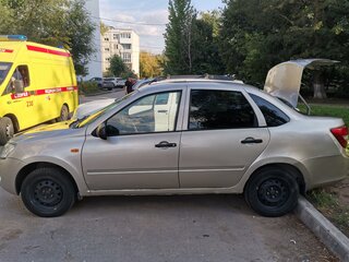 2013 Lada (ВАЗ) Granta I, бежевый, 345000 рублей, вид 5