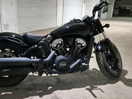 2021 Indian Scout, чёрный, 1150000 рублей, вид 5