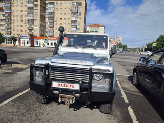 2008 Land Rover Defender 110 I Рестайлинг, серебристый, 1650000 рублей, вид 2