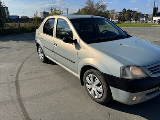 2008 Renault Logan I, серый, 239000 рублей, вид 4