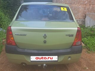 2006 Renault Logan I, зелёный, 400000 рублей, вид 3