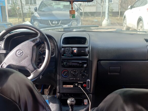 2003 Opel Astra G, синий, 149999 рублей - вид 5