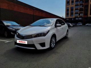 2014 Toyota Corolla XI (E160, E170, E180), белый, 1100000 рублей, вид 1