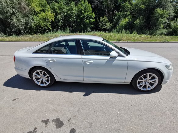 2013 Audi A6 IV (C7), белый - вид 3