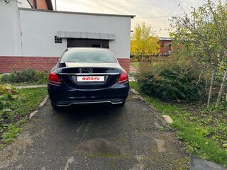 2015 Mercedes-Benz C-Класс 180 IV (W205), синий, 2200000 рублей, вид 4