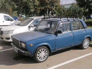 2003 Lada (ВАЗ) 2107, синий, 120000 рублей, вид 1