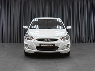 2013 Hyundai Solaris I, белый, 799000 рублей, вид 3