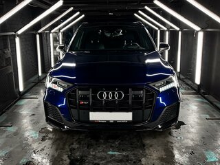 2020 Audi SQ7 I (4M) Рестайлинг, синий, 8800000 рублей, вид 2