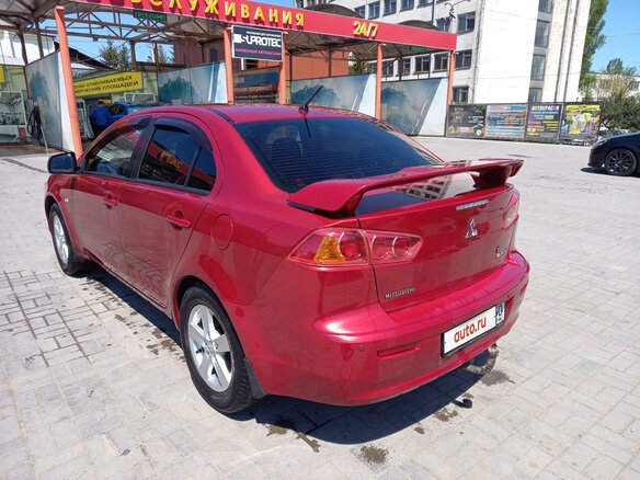 2008 Mitsubishi Lancer X, красный, 799900 рублей - вид 6