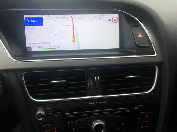 2013 Audi A4 IV (B8) Рестайлинг, коричневый - вид 5