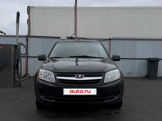 2014 Lada (ВАЗ) Granta I, чёрный, 400000 рублей, вид 1