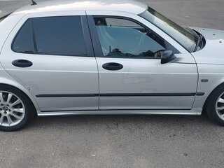 2004 Saab 9-5 I Рестайлинг, серебристый, 540000 рублей, вид 3
