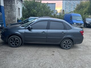 2021 Lada (ВАЗ) Granta I Рестайлинг, серый, 920000 рублей, вид 2