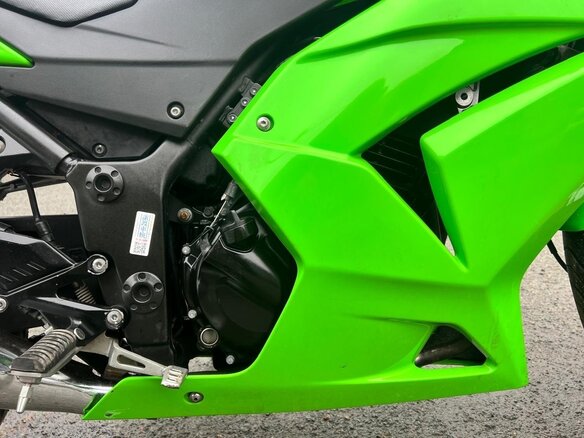 2008 Kawasaki Ninja 250R, зелёный, 370000 рублей - вид 8