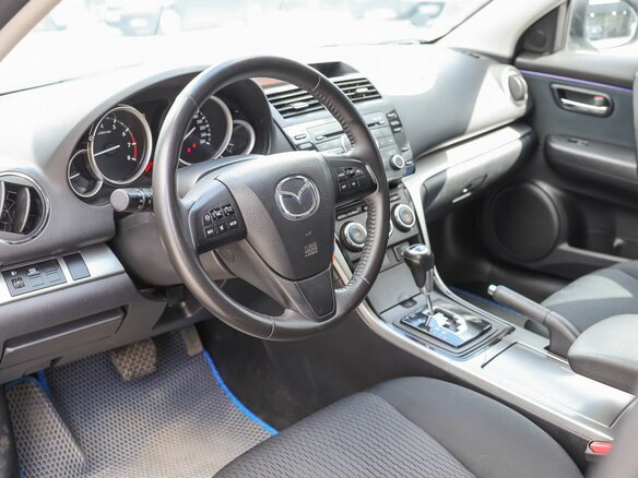 2011 Mazda 6 II (GH) Рестайлинг, голубой, 1099000 рублей - вид 8