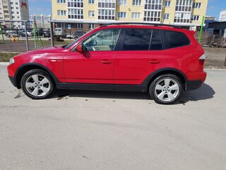 2007 BMW X3 25i I (E83) Рестайлинг, красный, 1030000 рублей, вид 2