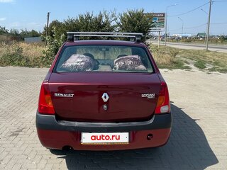 2009 Renault Logan I, красный, 380000 рублей, вид 3
