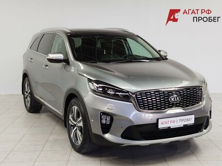 2019 Kia Sorento III Prime Рестайлинг, серебристый, 3253000 рублей, вид 3