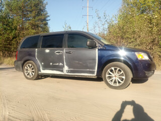 2009 Dodge Caravan Grand V, синий, 800000 рублей, вид 3