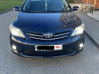 2011 Toyota Corolla X (E140, E150) Рестайлинг, синий, 1250000 рублей, вид 2