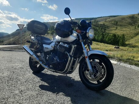 1997 Honda CB 1300, серый, 365000 рублей, вид 2