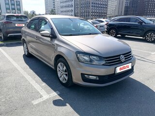 2019 Volkswagen Polo V Рестайлинг, бежевый, 1130000 рублей, вид 5